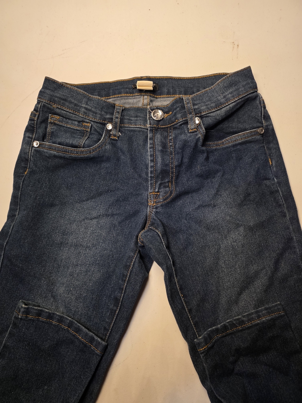 VENUS Women's Skinny Jeans in Dark Blue Denim - Picture 5 of 7
